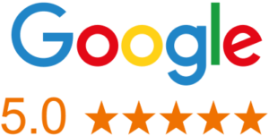 google 5 star reviews vector image